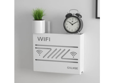 Утримувач полиця підставка для роутера COLNSE L Білий