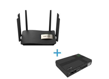 Mini UPS + RG-EW1200G Pro Комплект маршрутизатор та дбж