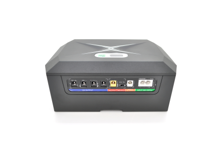 ДБЖ DCP-UPS-120W для роутерів/комутаторів/PON/POE-430, 5//9/12V, 2A, 8*18650 (2600MAh), Black, BOX