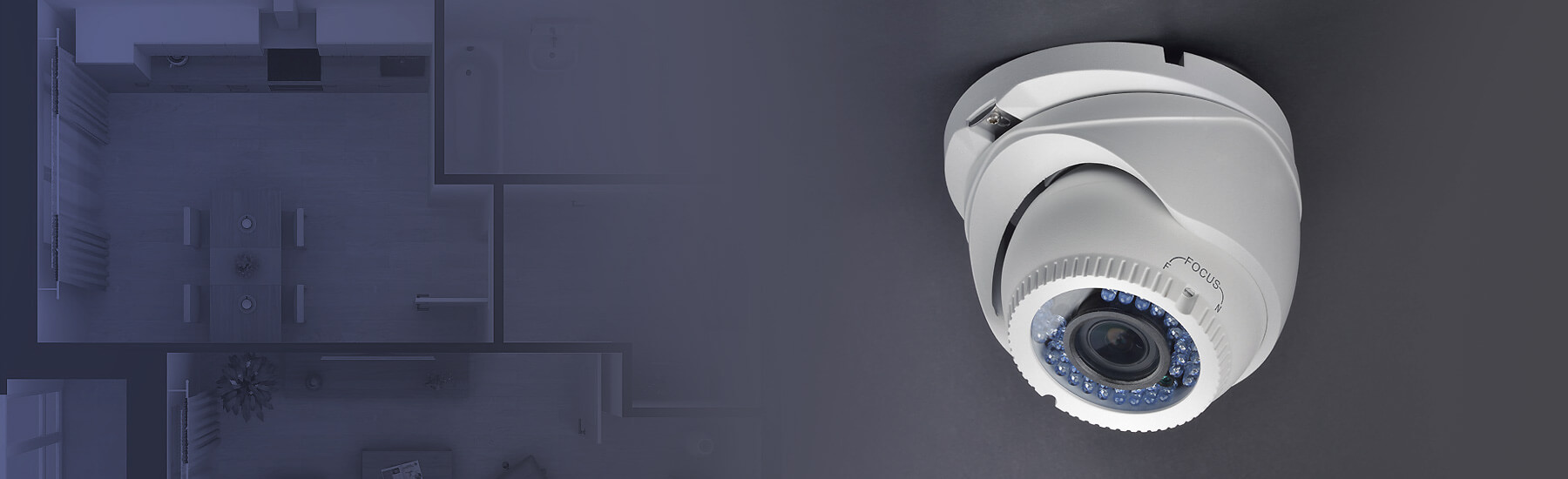 Установите камеры в любом помещении или на улице, чтобы получать трансляцию онлайн на смартфон 24/7