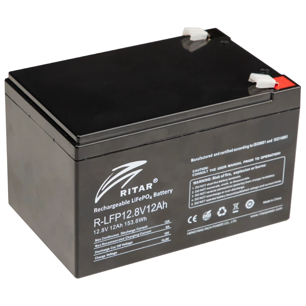 Акумуляторна батарея Ritar R-LFP12.8V12AH